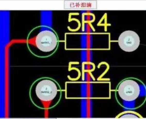 淚滴焊盤